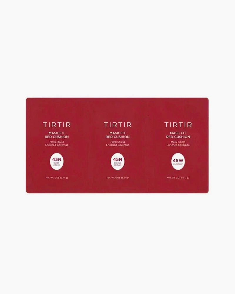 TIRTIR Mask Fit Red Cushion Mini Sample Pack 3g