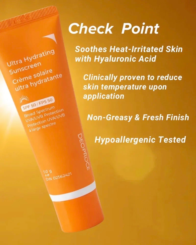 DEOPROCE Ultra Hydrating Sunscreen