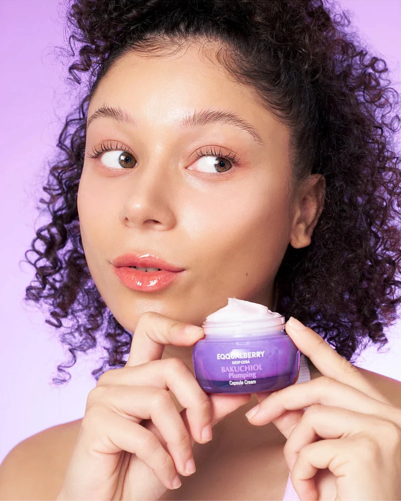 EQQUALBERRY Bakuchiol Plumping Capsule Cream