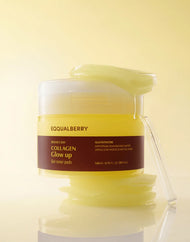 EQQUALBERRY Collagen Glow Up Gel Toner Pads