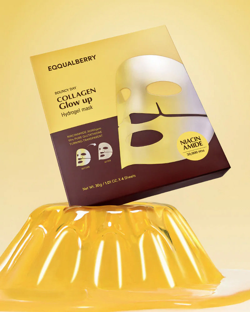 EQQUALBERRY Collagen Glow Up Hydrogel Mask