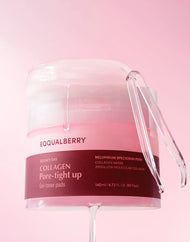 EQQUALBERRY Collagen Pore Tight Up Gel Toner Pads