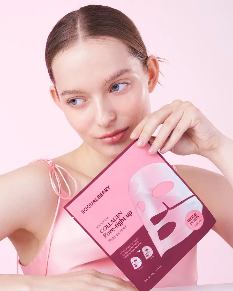 EQQUALBERRY Collagen Pore-Tight Up Hydrogel Mask