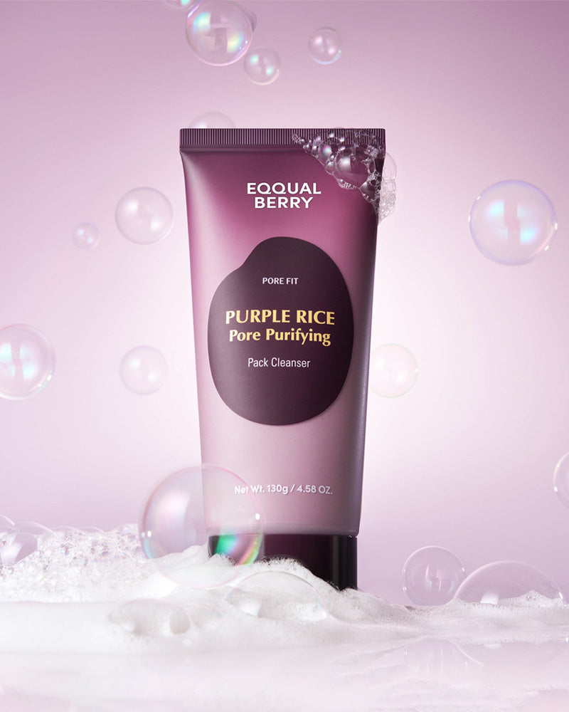 EQQUALBERRY Purple Rice Pore Purifying Pack Cleanser