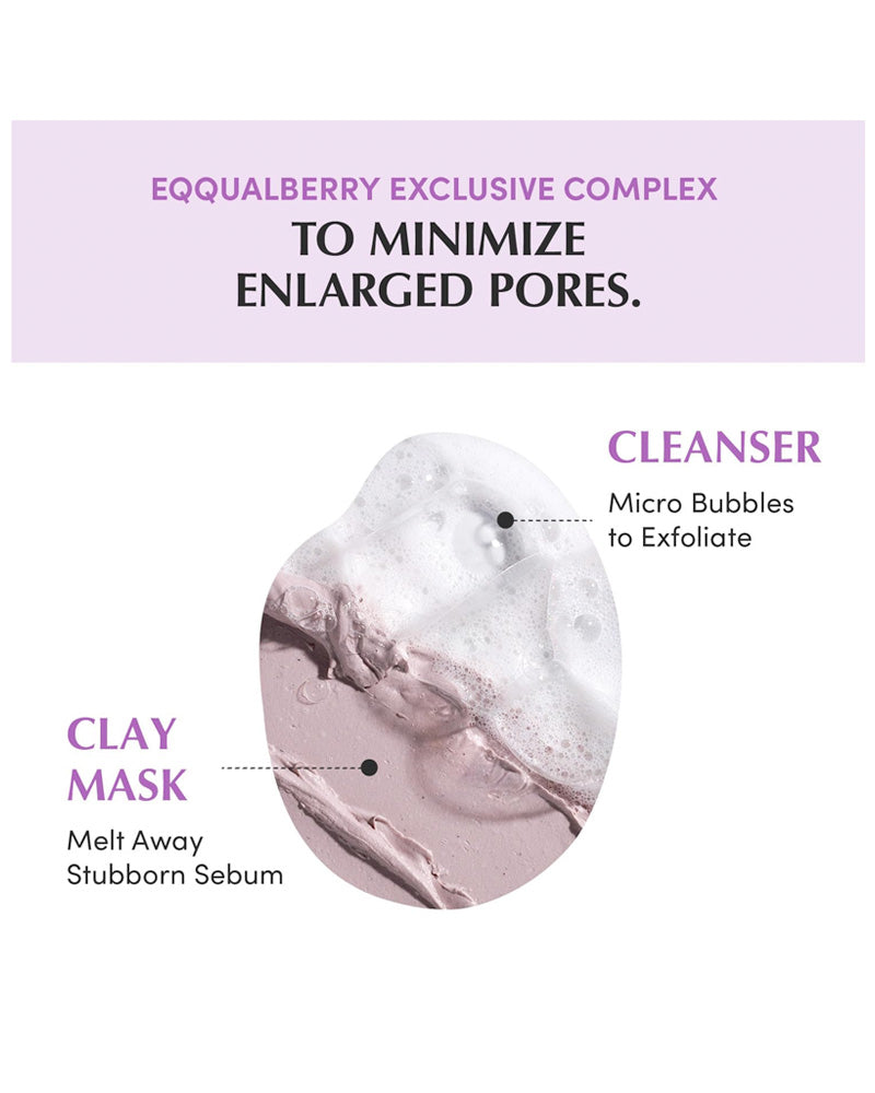 EQQUALBERRY Purple Rice Pore Purifying Pack Cleanser