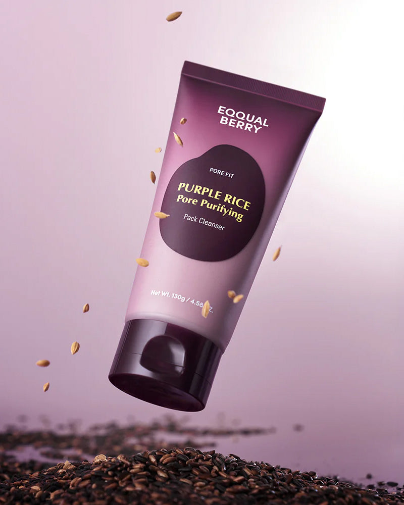 EQQUALBERRY Purple Rice Pore Purifying Pack Cleanser