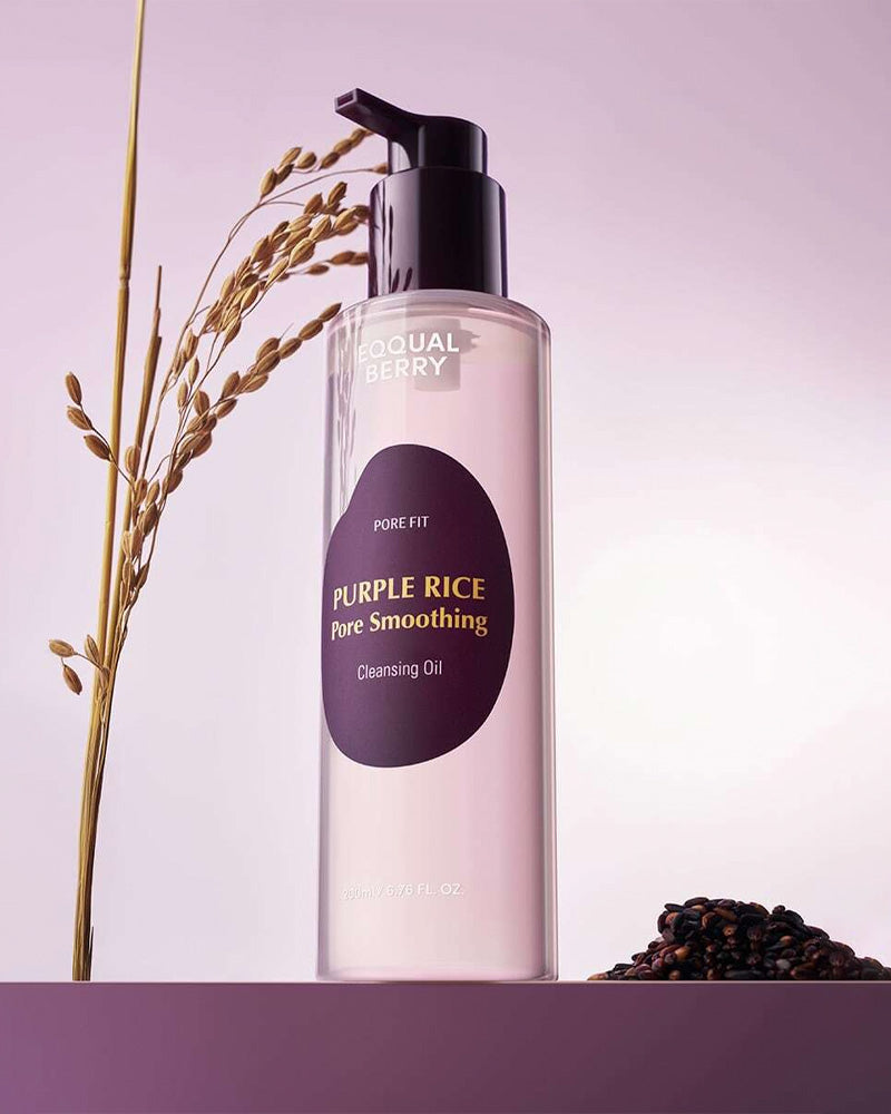 EQQUALBERRY Purple Rice Pore Soothing Cleansing Oil