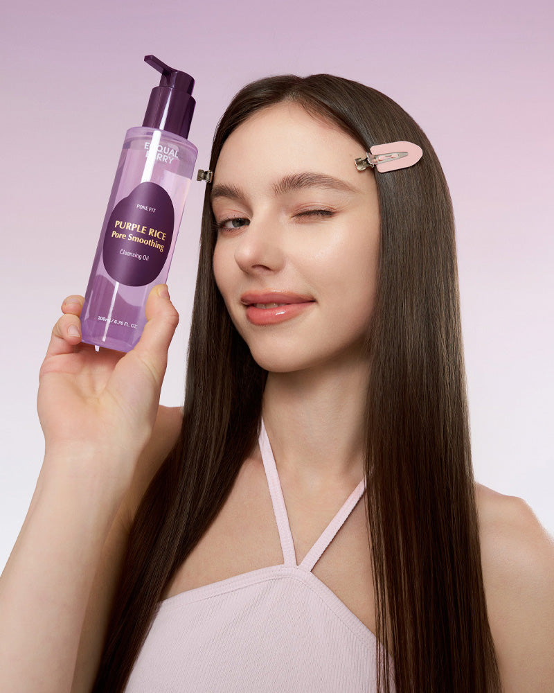 EQQUALBERRY Purple Rice Pore Soothing Cleansing Oil