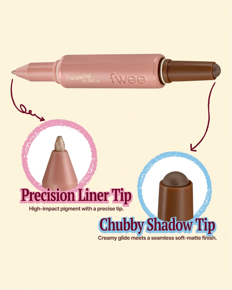 fwee Long-lasting Dual Coloring Stick Eye Shadow