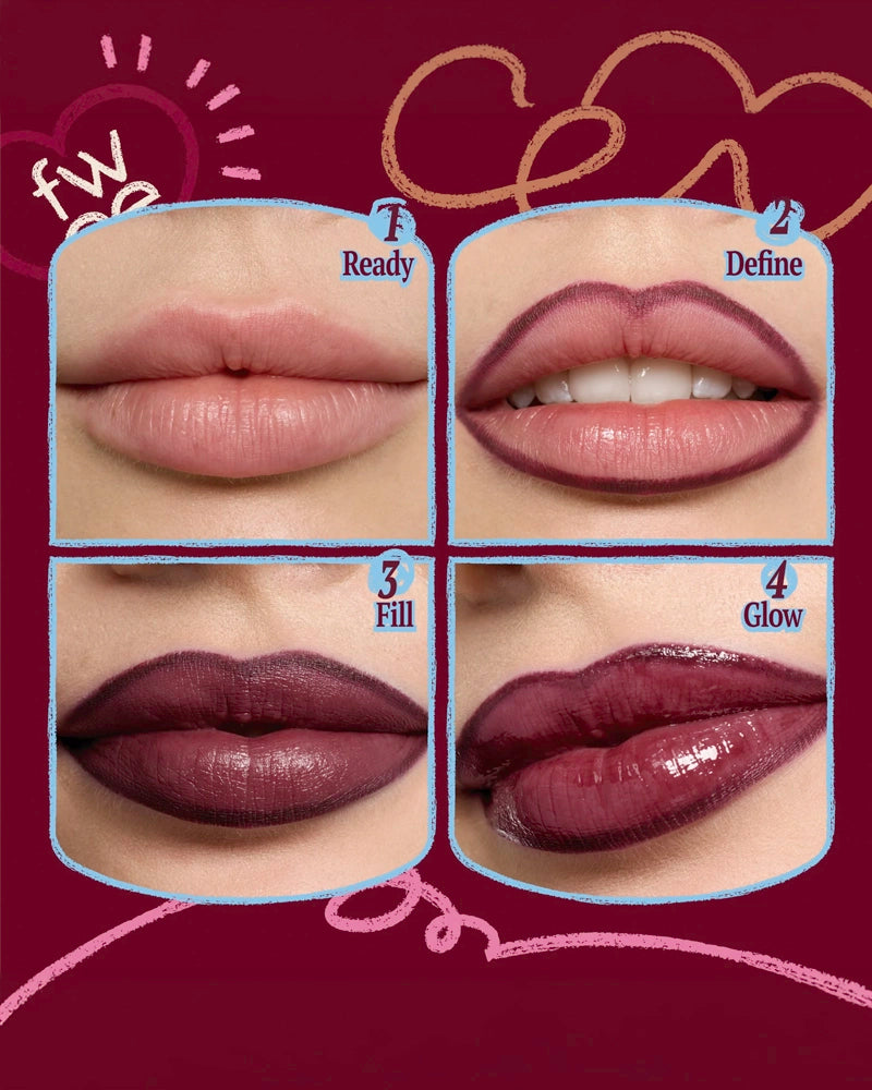 fwee Long-lasting Dual Coloring Stick Lip Liner