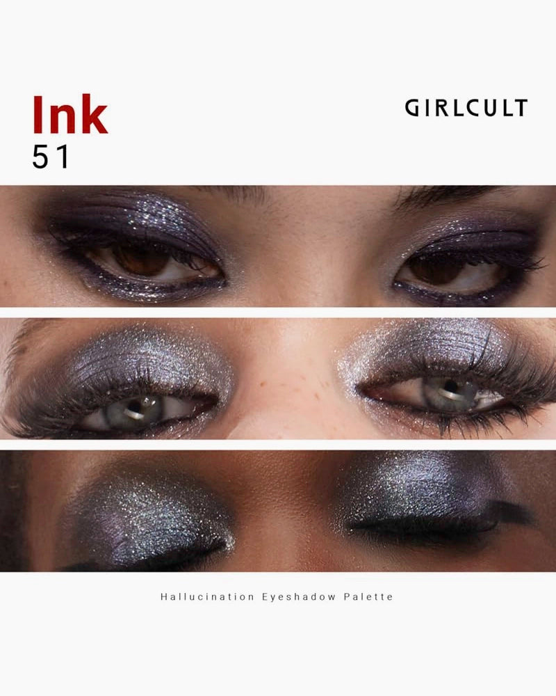 GIRLCULT Hallucination Eyeshadow Palette: The Four Great Inventions