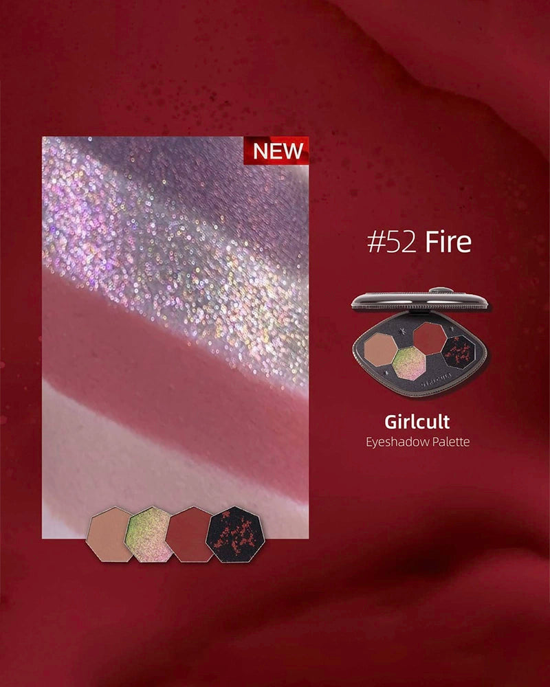 GIRLCULT Hallucination Eyeshadow Palette: The Four Great Inventions