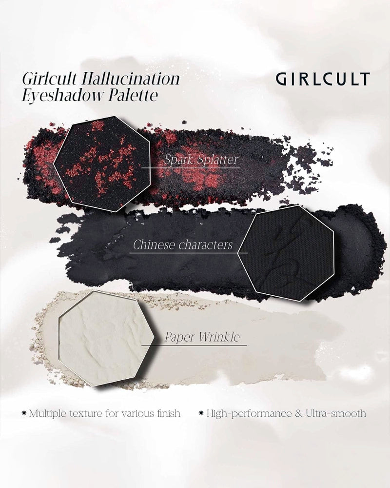 GIRLCULT Hallucination Eyeshadow Palette: The Four Great Inventions
