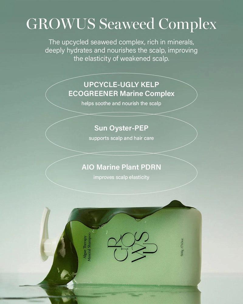 GROWUS Algae Therapy Mineral Shampoo