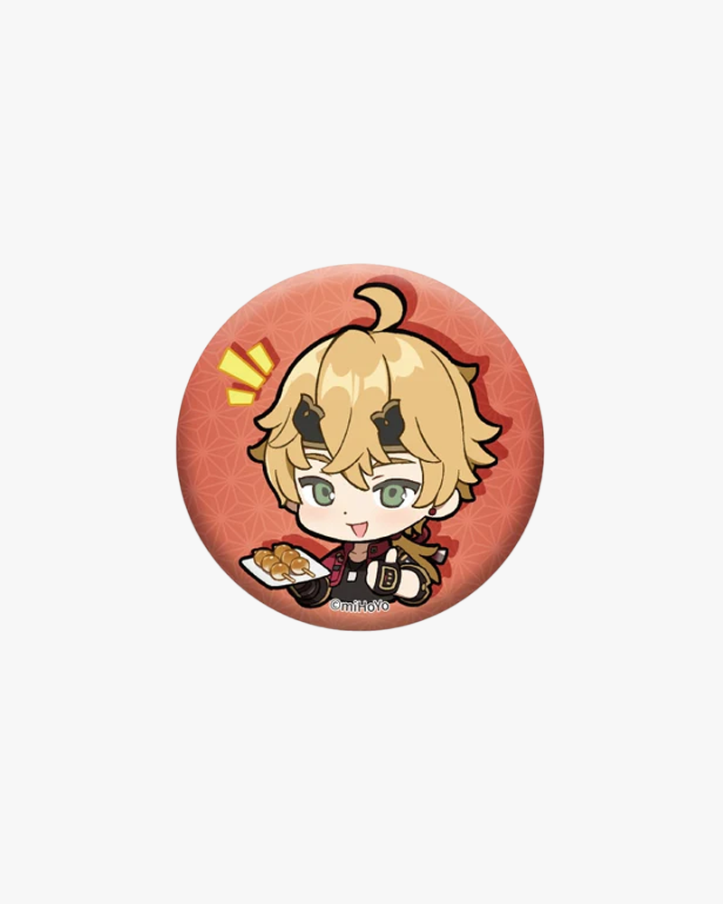 Badge d'émoticônes de personnages chibi Genshin Impact© Vol.2