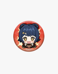 Badge d'émoticônes de personnages chibi Genshin Impact© Vol.2