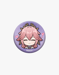 Badge d'émoticônes de personnages chibi Genshin Impact© Vol.2