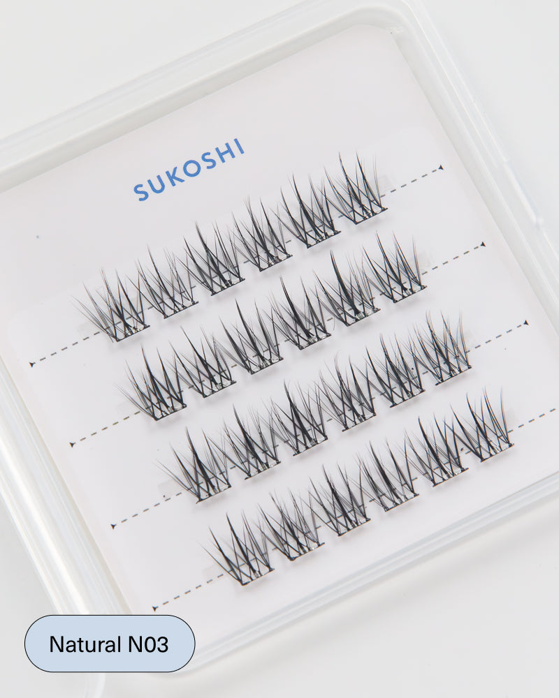 Cils sans colle SUKOSHI (bleu)
