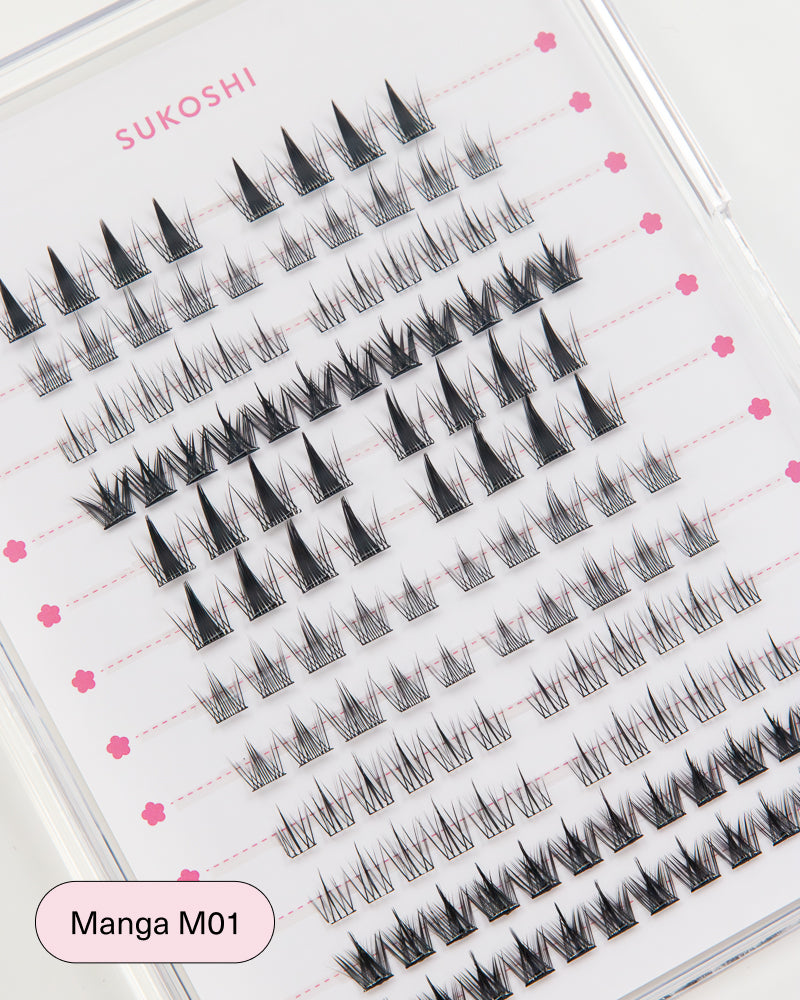 SUKOSHI Glue-Free Lashes Rosy Flutter