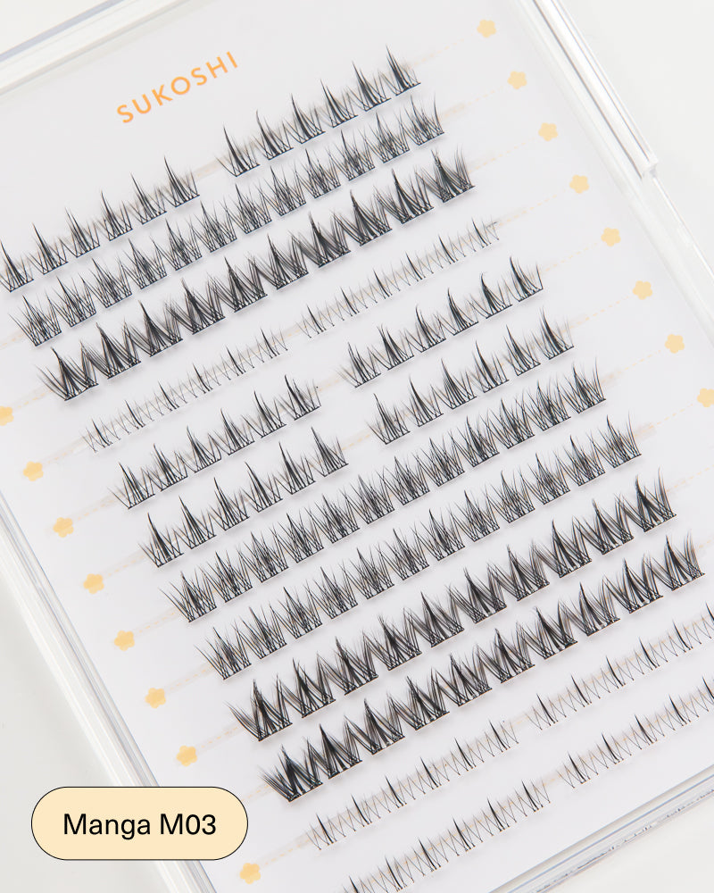 SUKOSHI Glue-Free Lashes Golden Gaze