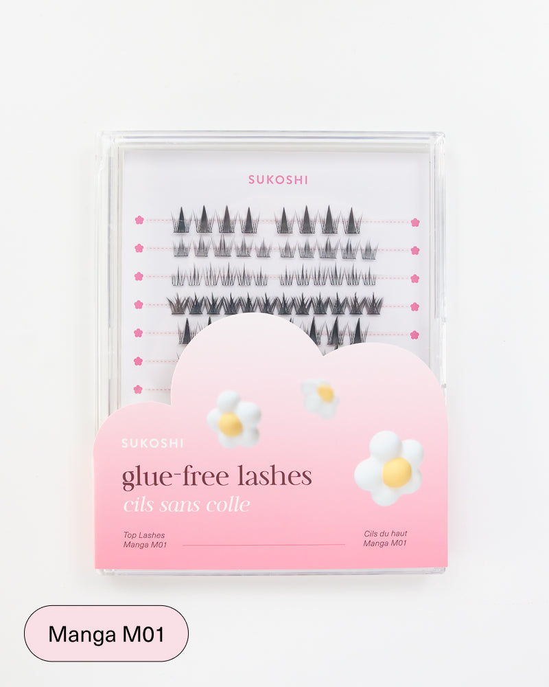 SUKOSHI Glue-Free Lashes Rosy Flutter