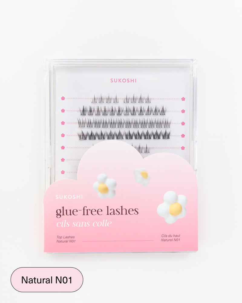 SUKOSHI Glue-Free Lashes Rosy Flutter