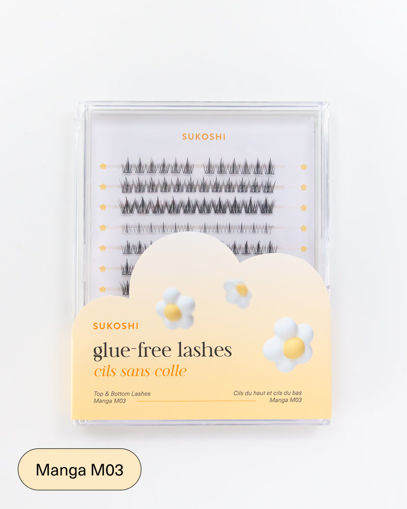 SUKOSHI Glue-Free Lashes Golden Gaze