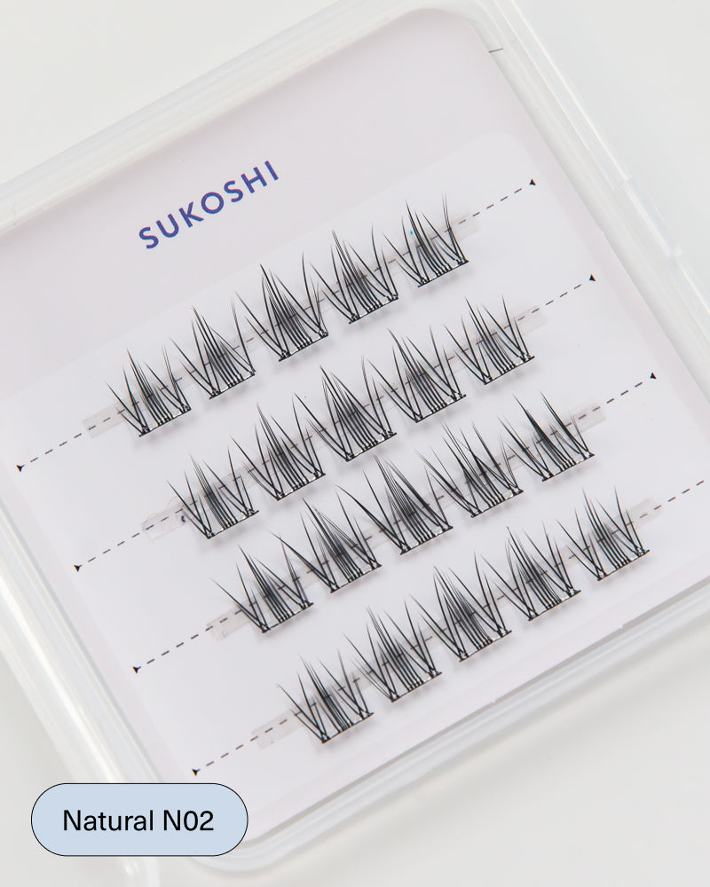 Cils sans colle SUKOSHI (bleu)