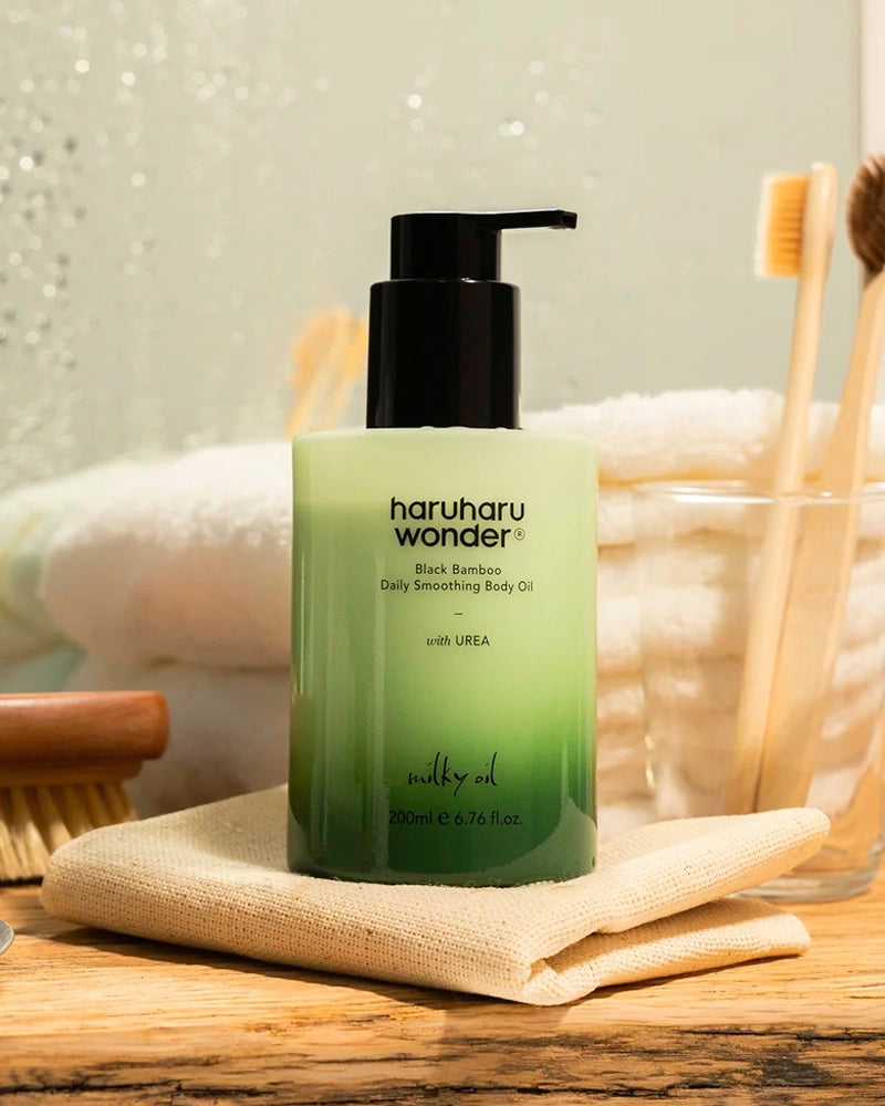 haruharu wonder Black Bamboo Daily Smoothing Body Oil