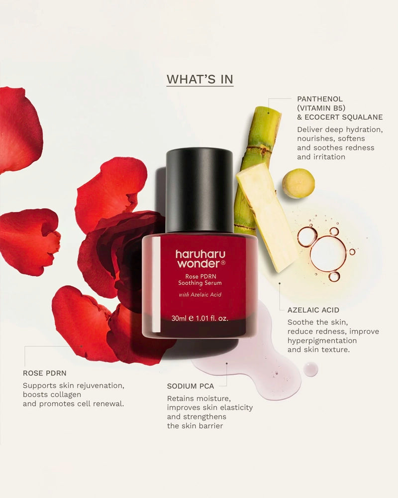 haruharu wonder Rose PDRN Soothing Serum
