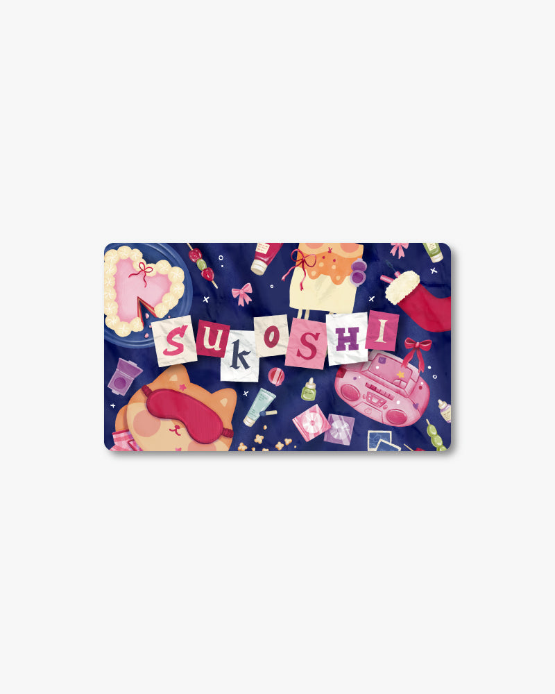 $150 SUKOSHI Holiday Online Gift Card