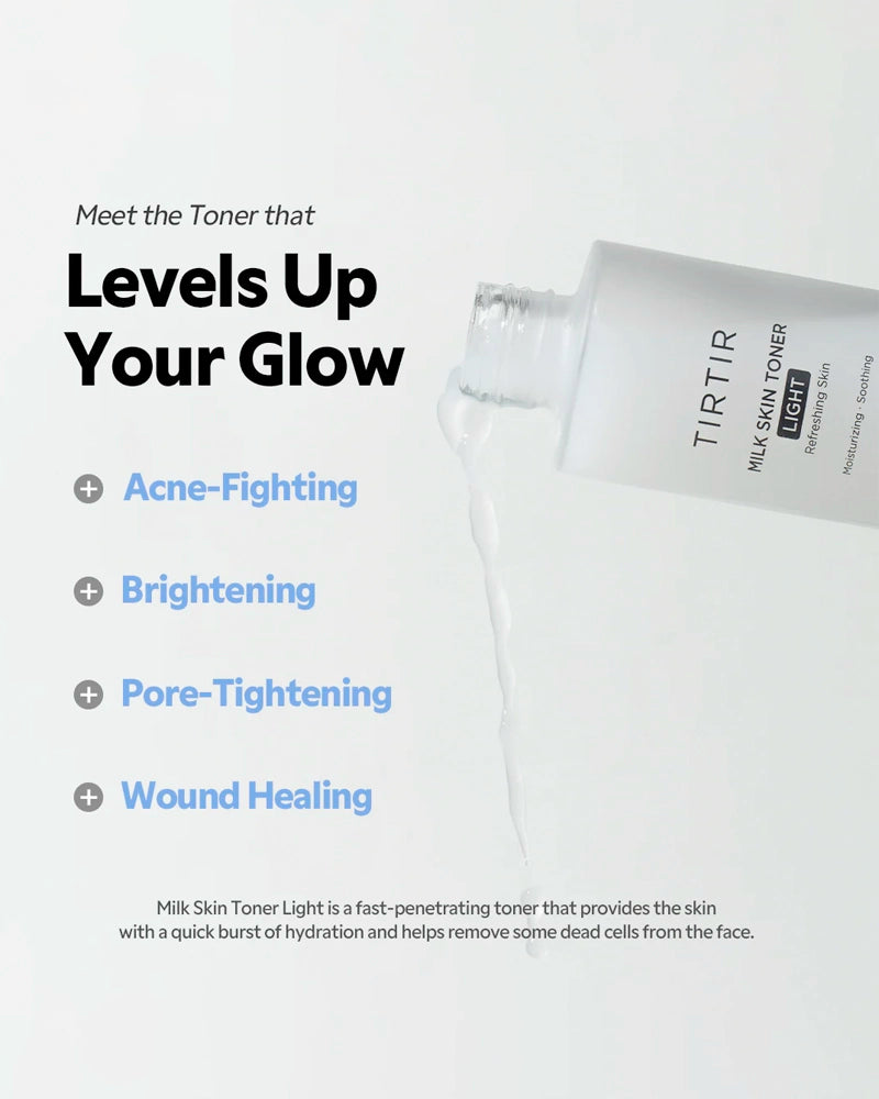 Travel/Mini - TIRTIR Milk Skin Toner: Light 20ml