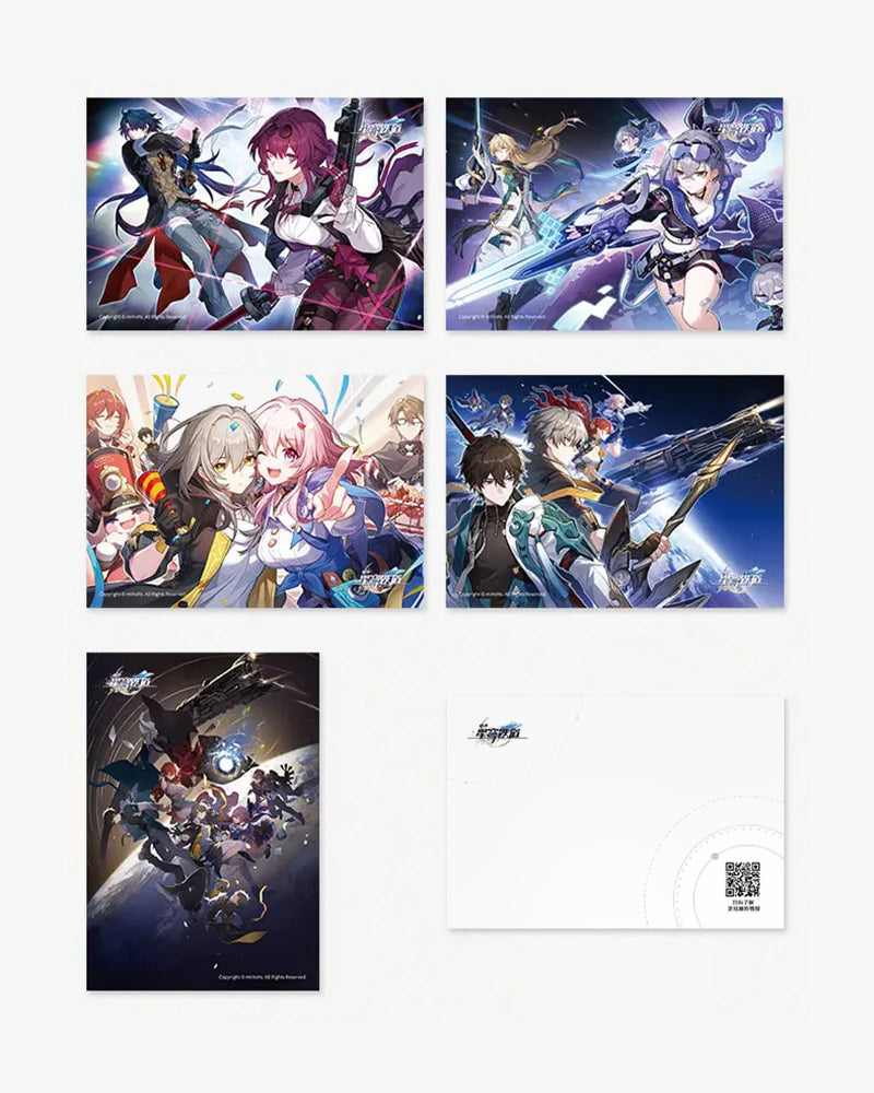 Honkai: Star Rail® Interstellar Journey Series Postcard Set