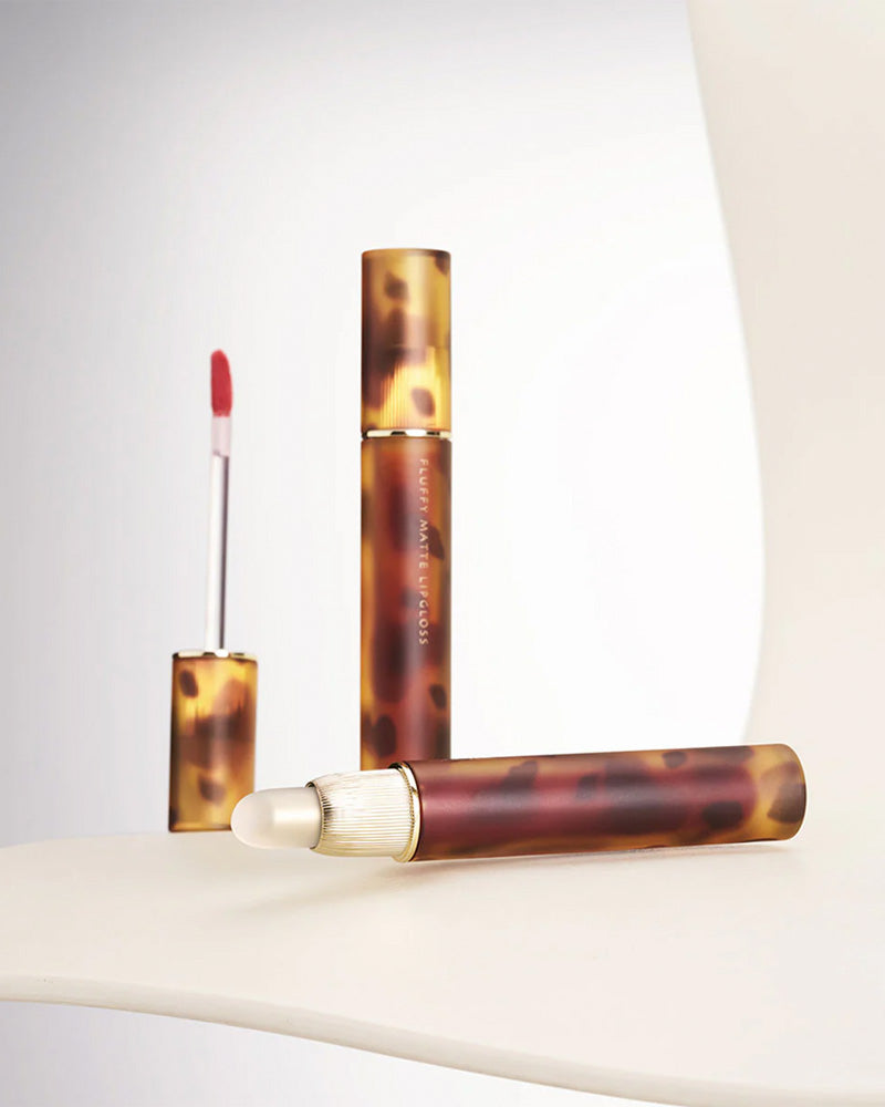 JOOCYEE Jelly Blending Brush Spiral Shell Fluffy Matte Lip Gloss