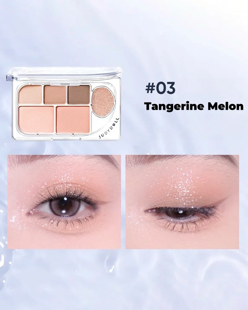 JUDYDOLL Elaborate 6-Colors Eyeshadow Palette