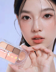 JUDYDOLL Elaborate 6-Colors Eyeshadow Palette