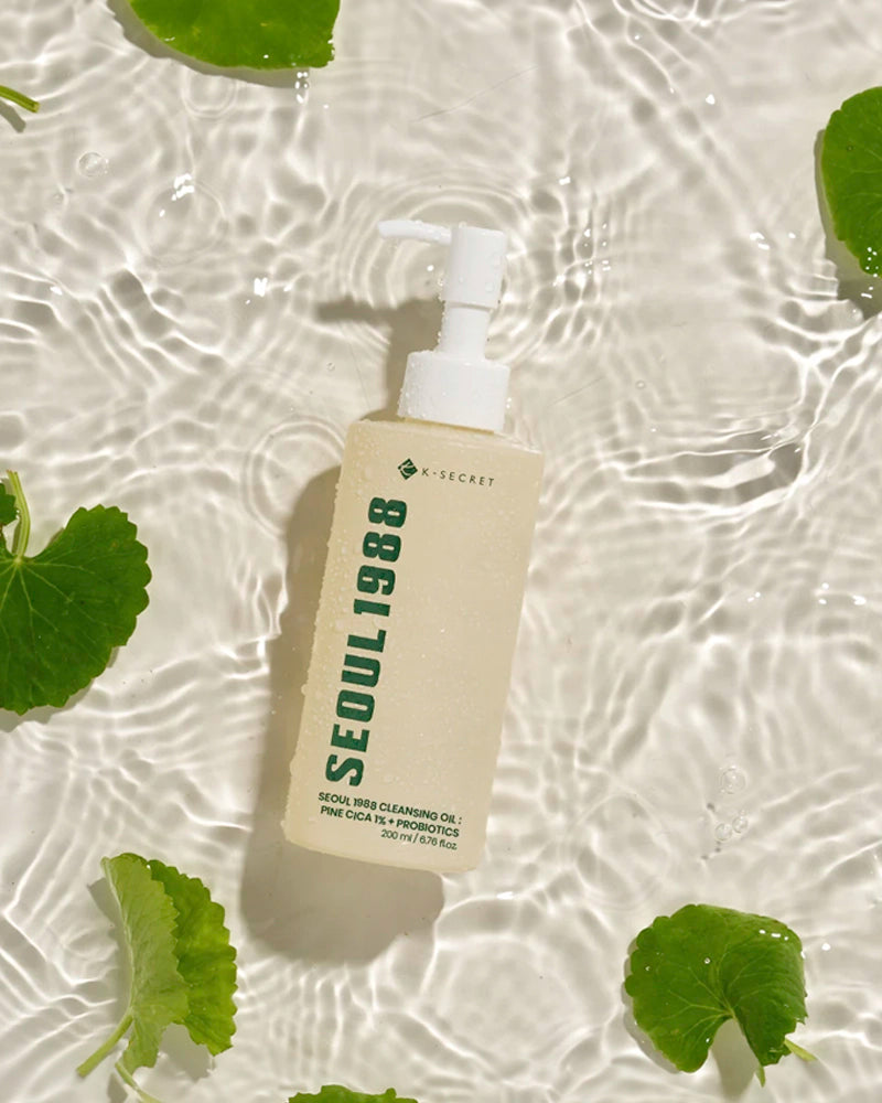 K-SECRET SEOUL 1988 Cleansing Oil: Pine Cica 1% + Probiotics