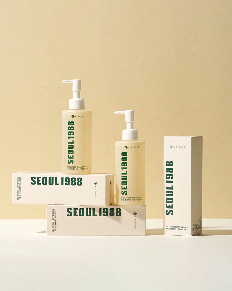 K-SECRET SEOUL 1988 Cleansing Oil: Pine Cica 1% + Probiotics