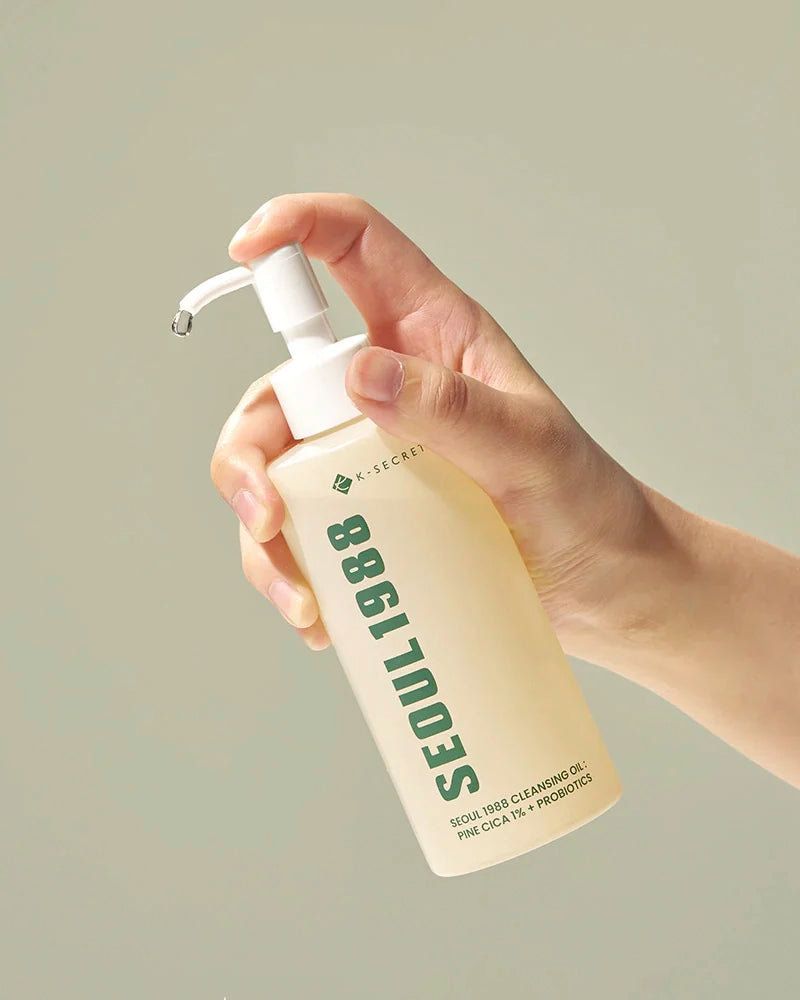 K-SECRET SEOUL 1988 Cleansing Oil: Pine Cica 1% + Probiotics