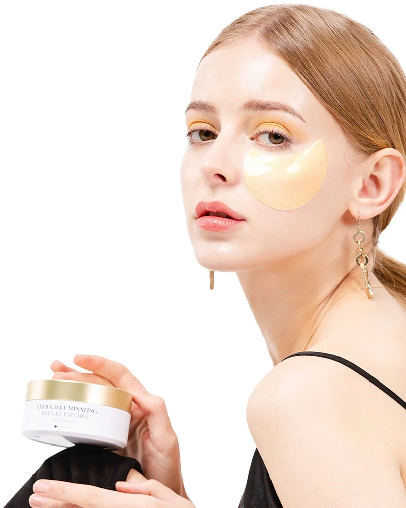 K-SECRET Extra Illuminating Eye Gel Patches: Vitamin C
