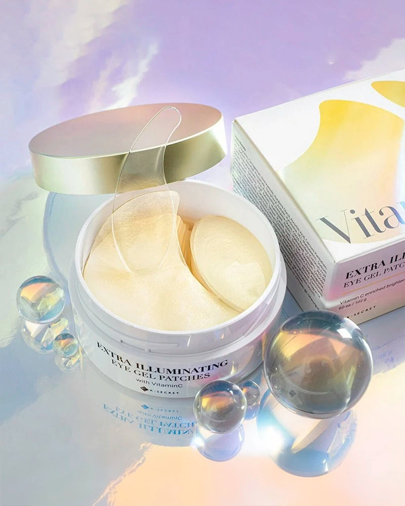K-SECRET Extra Illuminating Eye Gel Patches: Vitamin C
