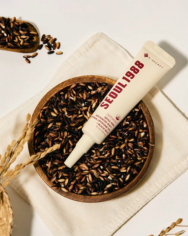 K-SECRET SEOUL 1988 Advanced Shot: Retinal Liposome 12% + Black Rice