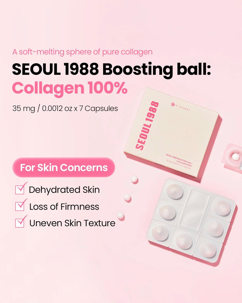 K-SECRET SEOUL 1988 Boosting Ball: Collagen 100%