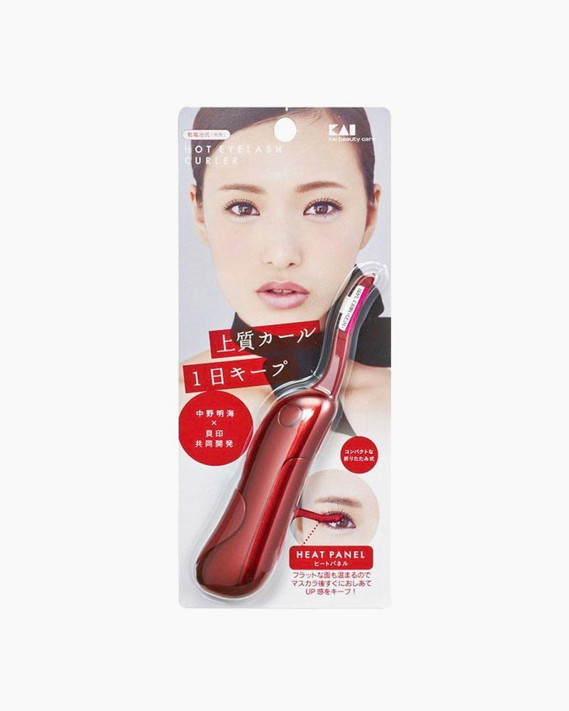 KAI Heated Eyelash Curler #Glamorous Red