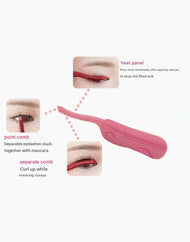 KAI Heated Eyelash Curler #Glamorous Red