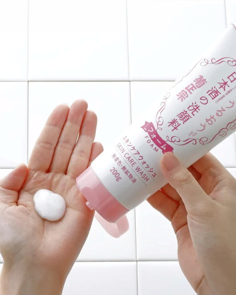 Kiku Masamune Sake Skin Care Wash Foam