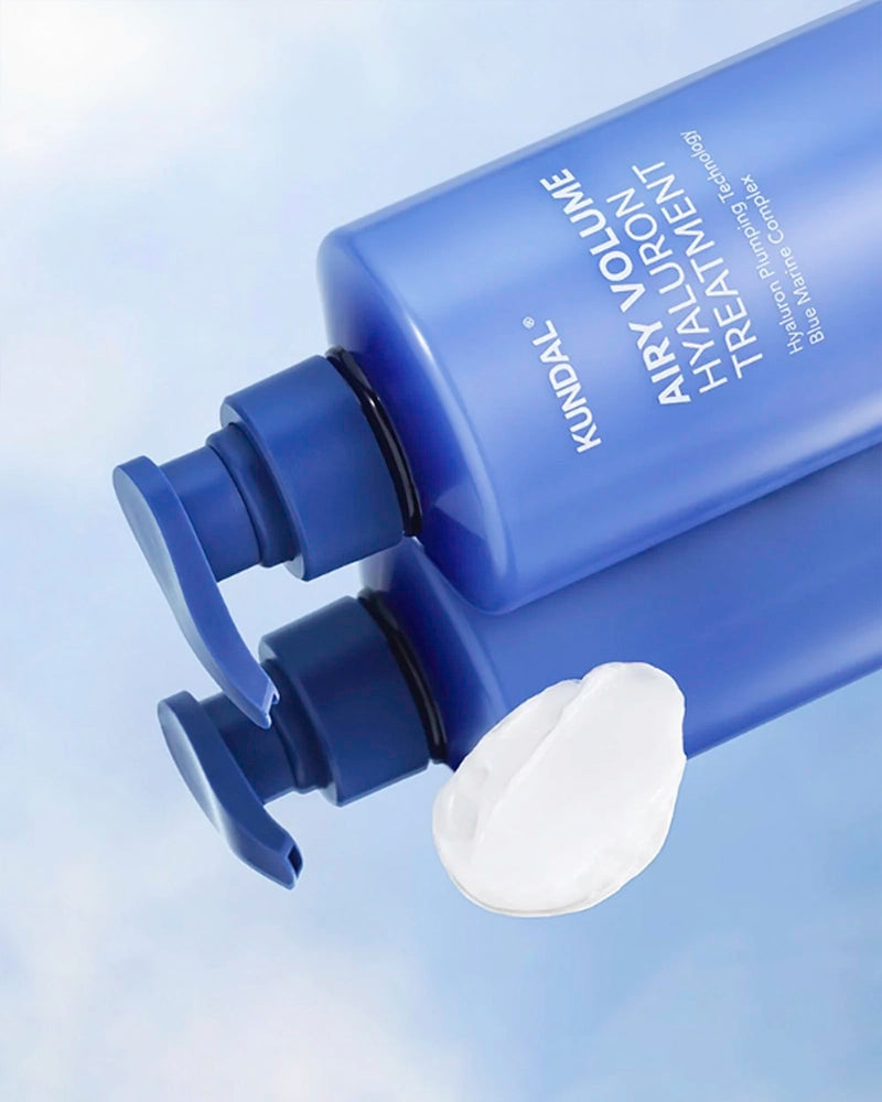 KUNDAL Airy Volume Hyaluron Hair Care Set #Blossom Breeze