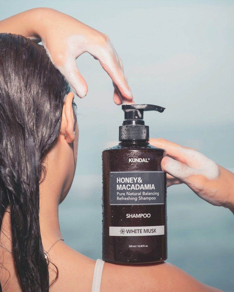 KUNDAL Honey & Macadamia Nature Shampoo #White Musk