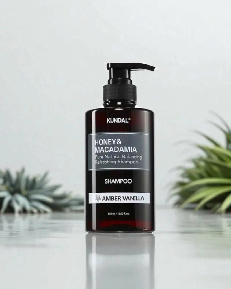 KUNDAL Honey & Macadamia Nature Shampoo #Amber Vanilla