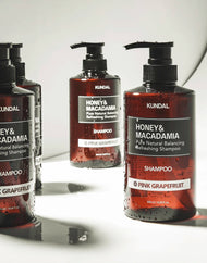 KUNDAL Honey & Macadamia Nature Shampoo #Pink Grapefruit